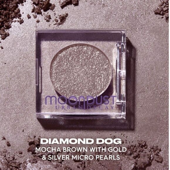 Urban Decay Moondust Sparkly Eyeshadow -“Diamond Dog”- NWT - Picture 2 of 7